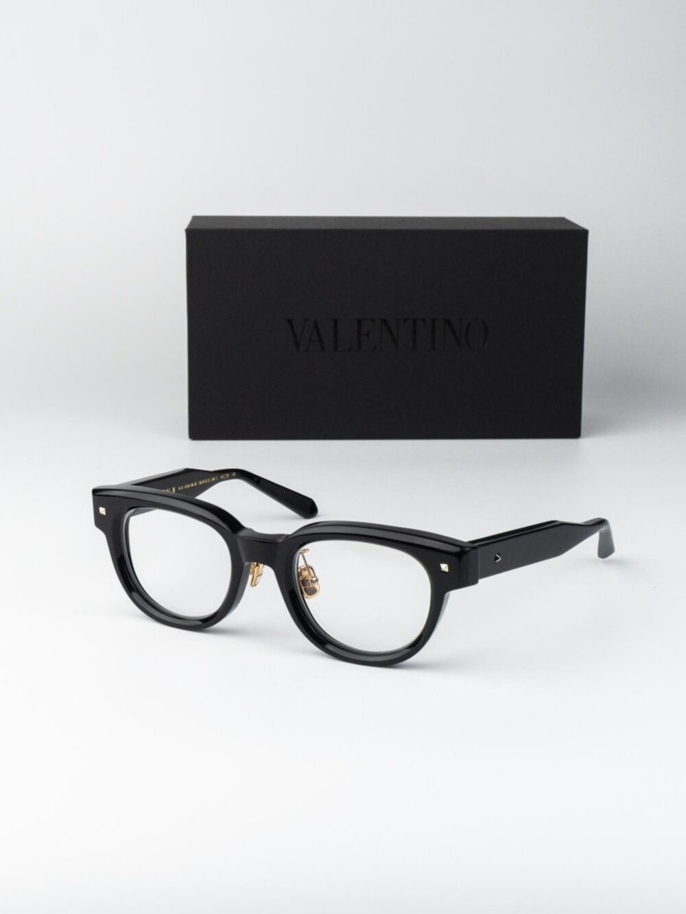 Valentino Women Eyeglasses Black Square V-ESSENTIAL-V VLX-163 A-AF